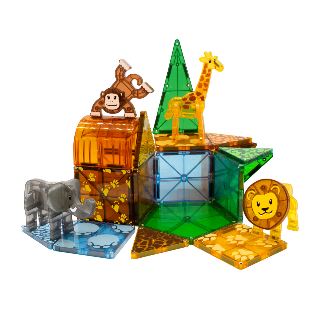 Magna-Tiles | Μαγνητικά Πλακίδια Safari Animals 25-Piece