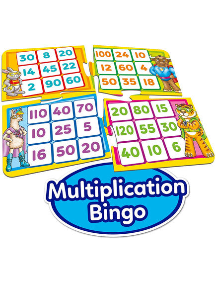 Orchard Toys | Εκπαιδευτικό Επιτραπέζιο Παιχνίδι "Προπαίδεια Υπερηρώων" Για Παιδιά 6-9 ετών