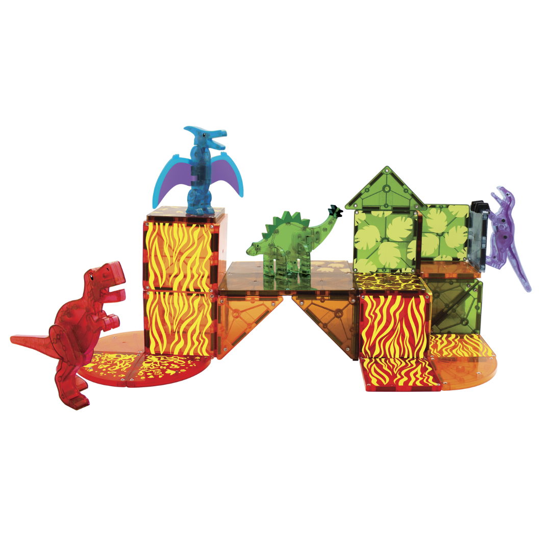 Magna-Tiles | Μαγνητικά Πλακίδια Dino World 40-Piece Set