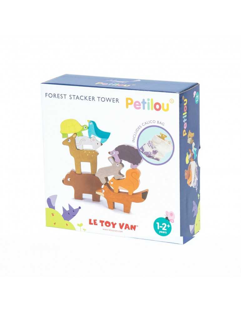 Le Toy Van | Ξύλινο Παιχνίδι Στοίβαξης Ζώα του Δάσους
