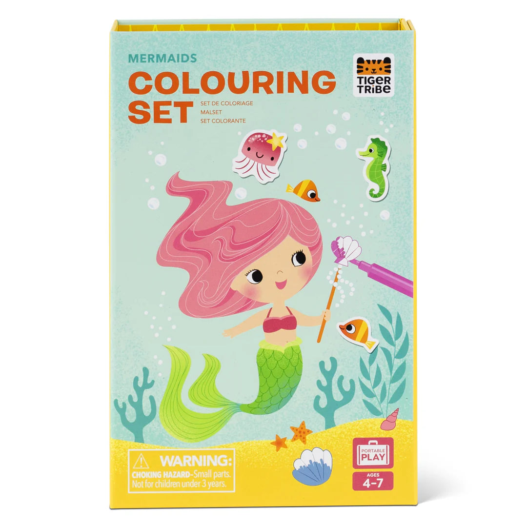 Tiger Tribe | Colouring Set Mermaids