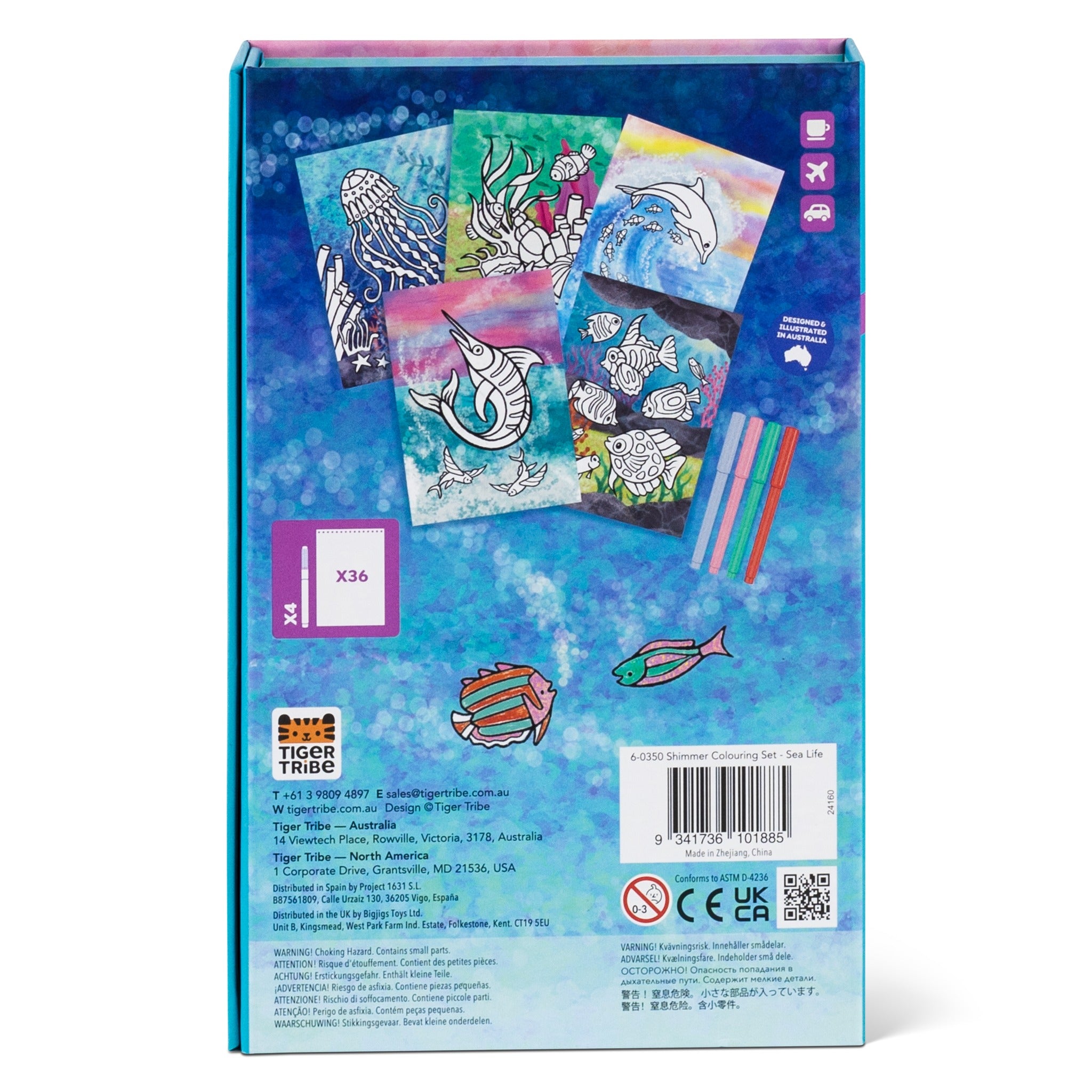 Tiger Tribe | Shimmer- Sea Life