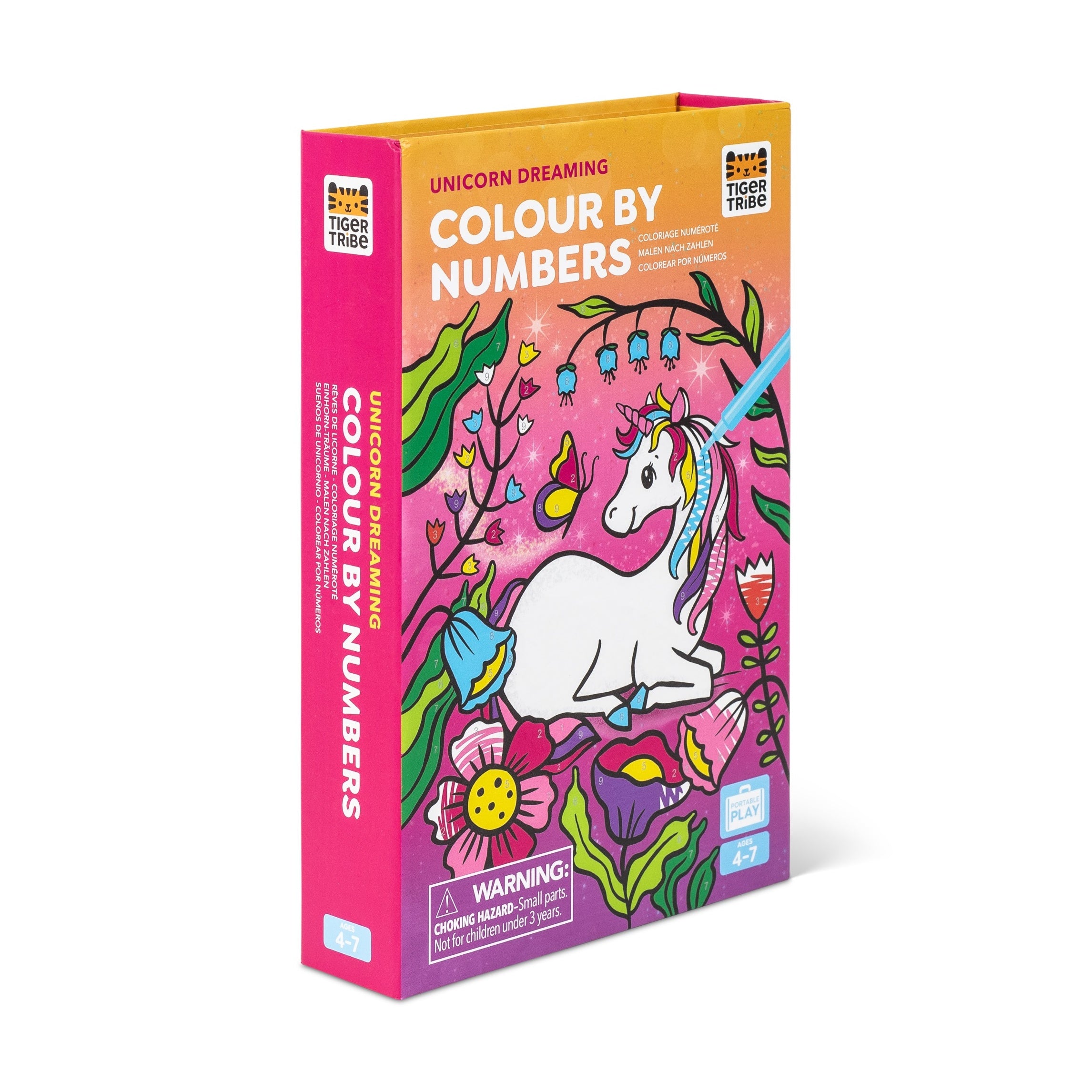 Tiger Tribe | Colour by Numbers Unicorn Dreaming