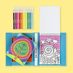 Tiger Tribe | Colour by Numbers Rainbow Garden