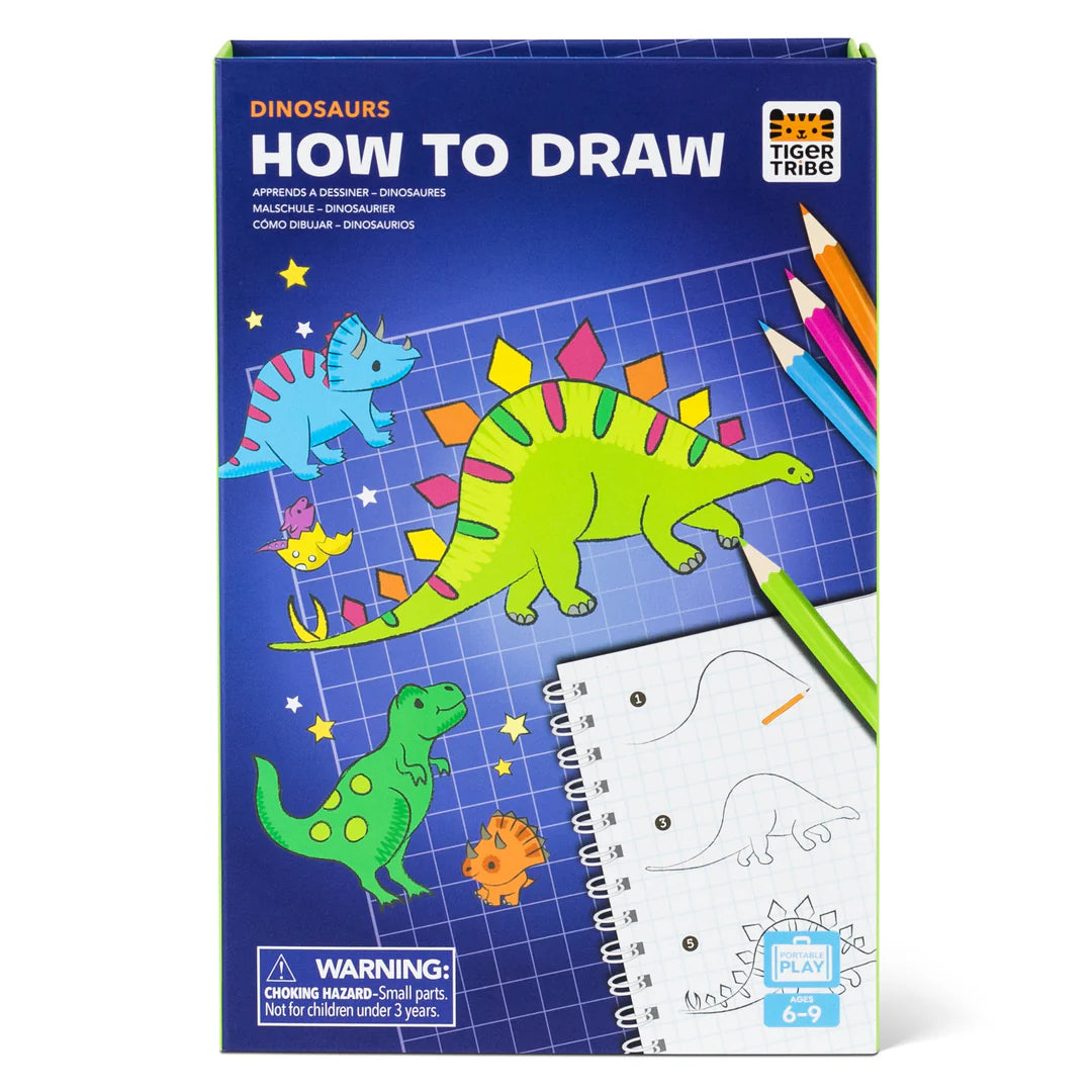 Tiger Tribe | How to Draw – Dinosaurs