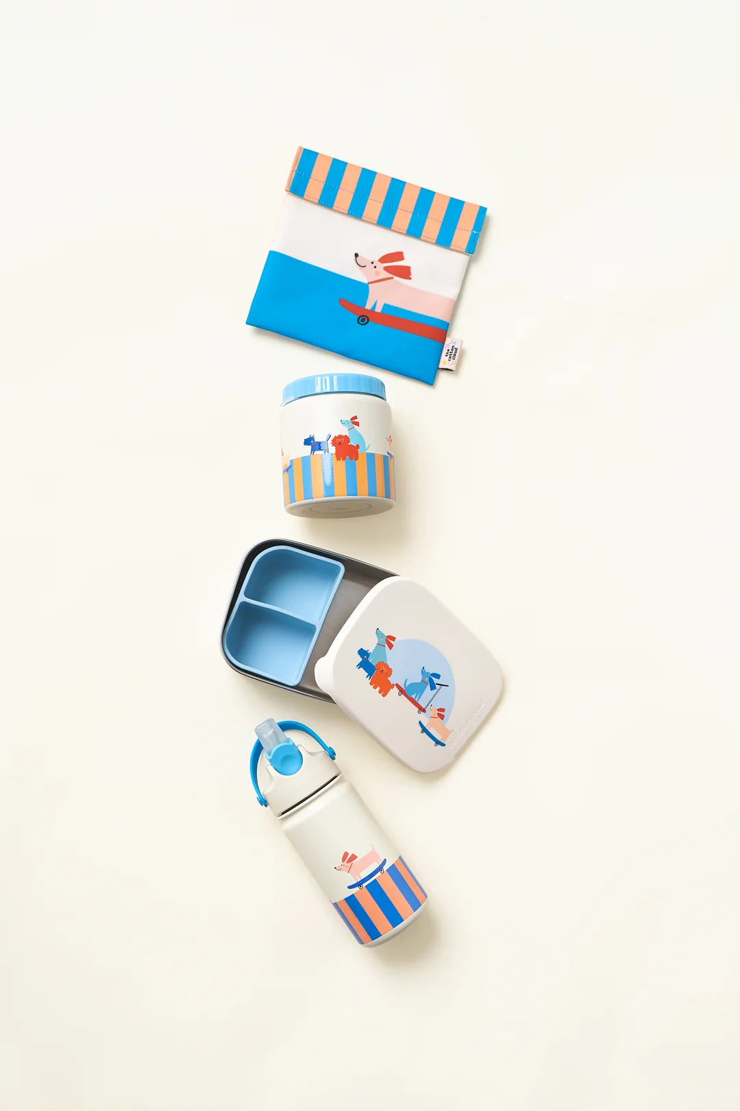 The Cotton Cloud | Sandwich Bag Woof Gang