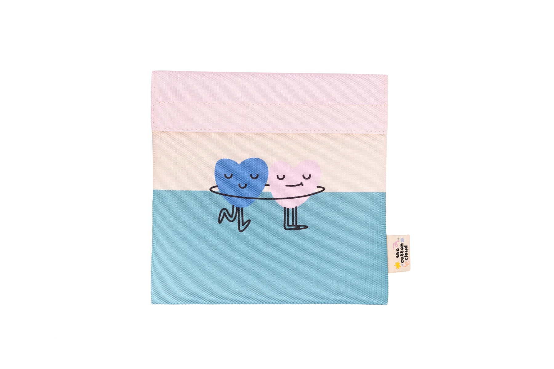 The Cotton Cloud | Sandwich Bag Dancing Hearts
