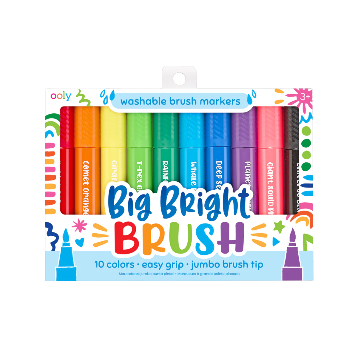 OOLY | Big Bright Brush Markers