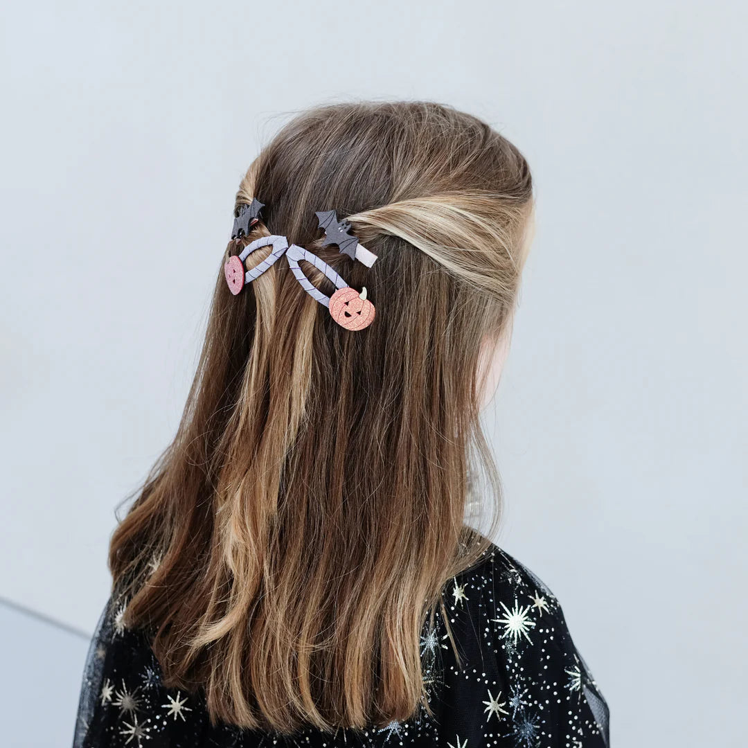Mimi & Lula | Pumpkin & Bat Clips
