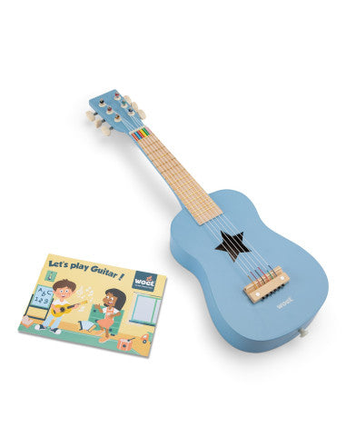 New Classic Toys | Ξύλινη Κιθάρα Blue