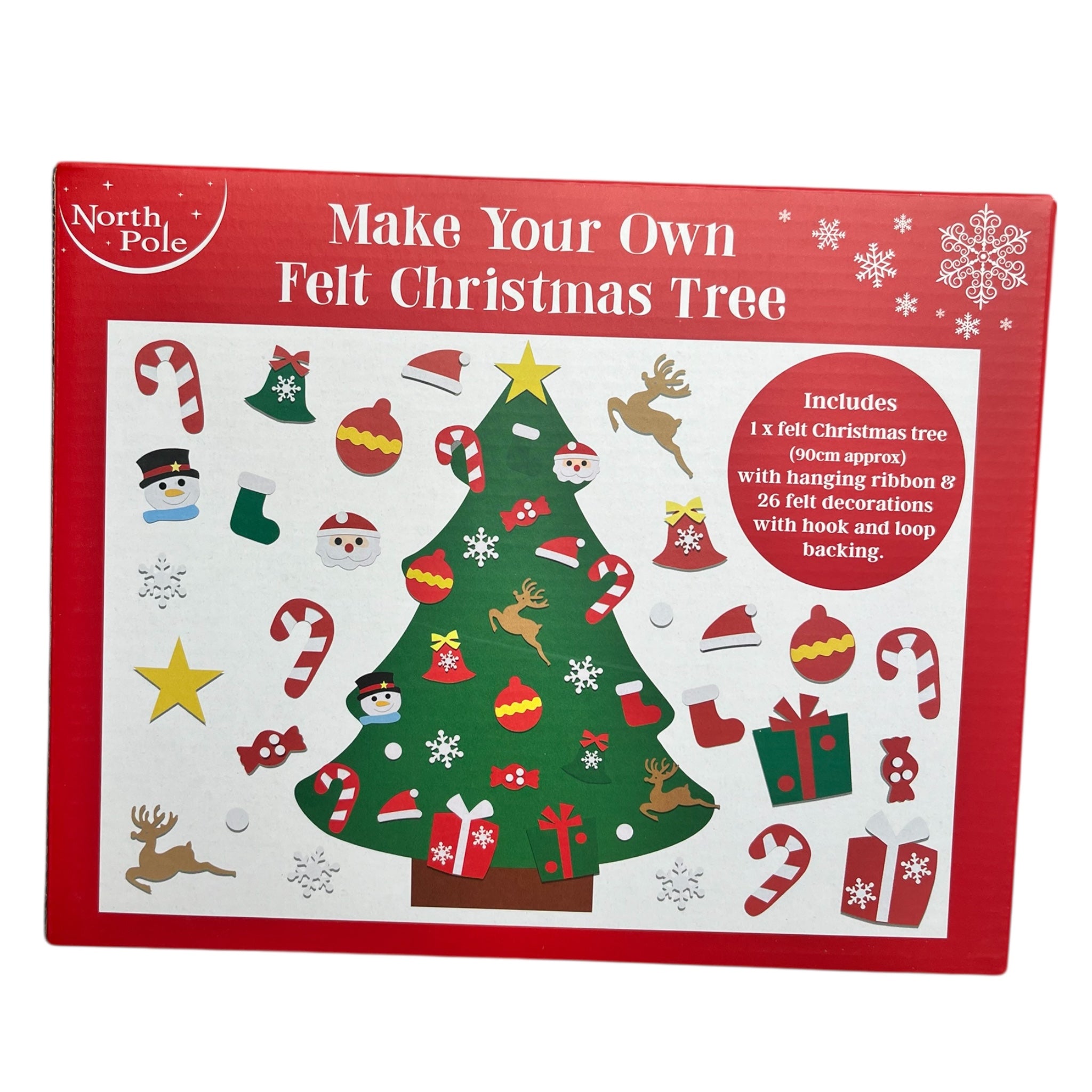 Make Your Own Felt Christmas Tree