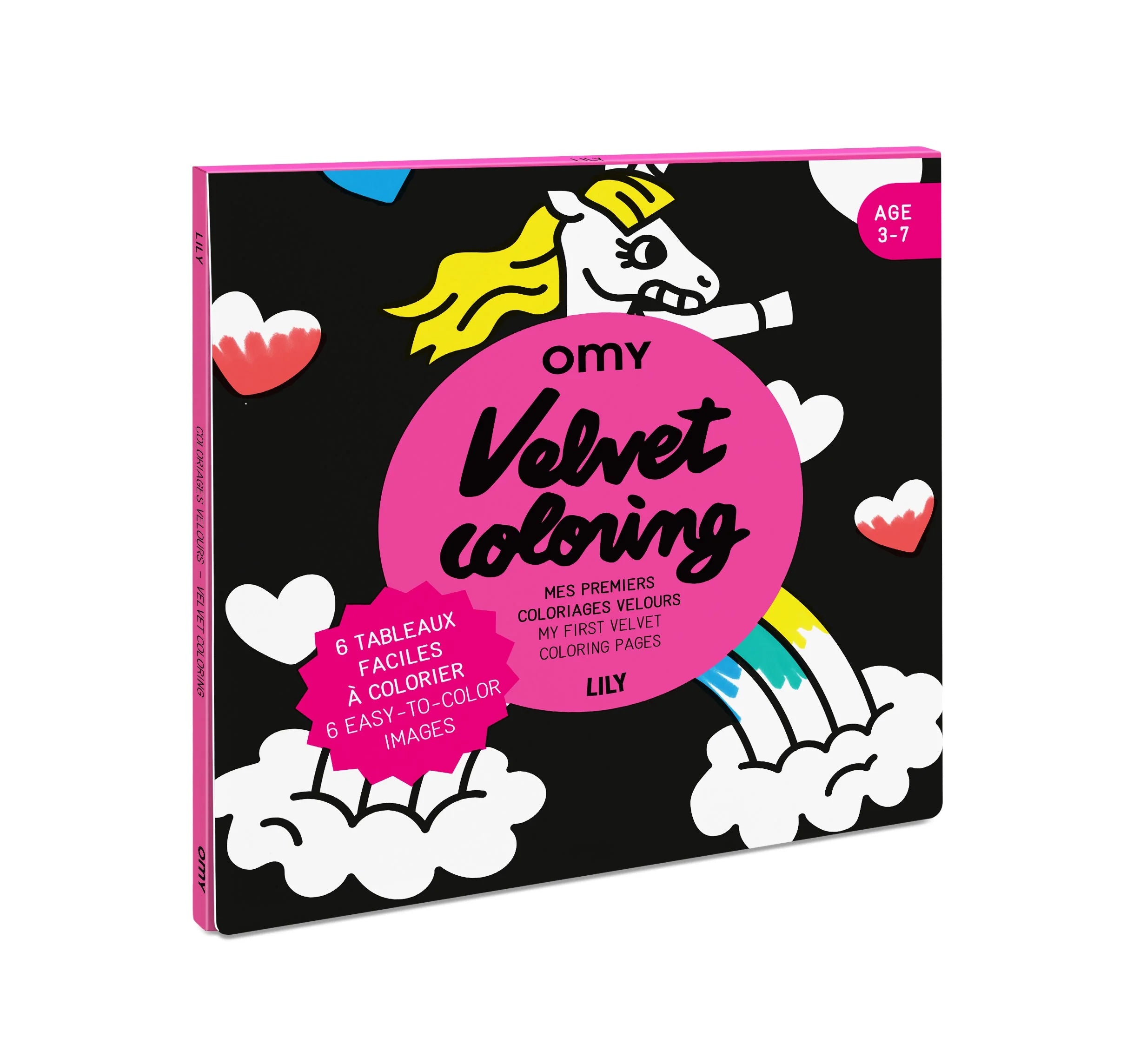 OMY | Σετ ζωγραφικής με βελούδινο πλαίσιο Μονόκερος Lily