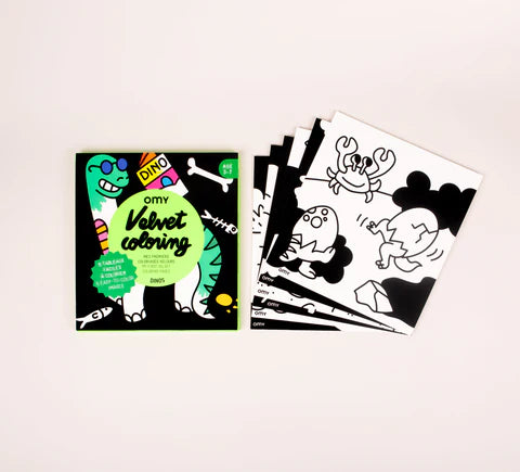 OMY | Σετ ζωγραφικής με βελούδινο πλαίσιο Dino