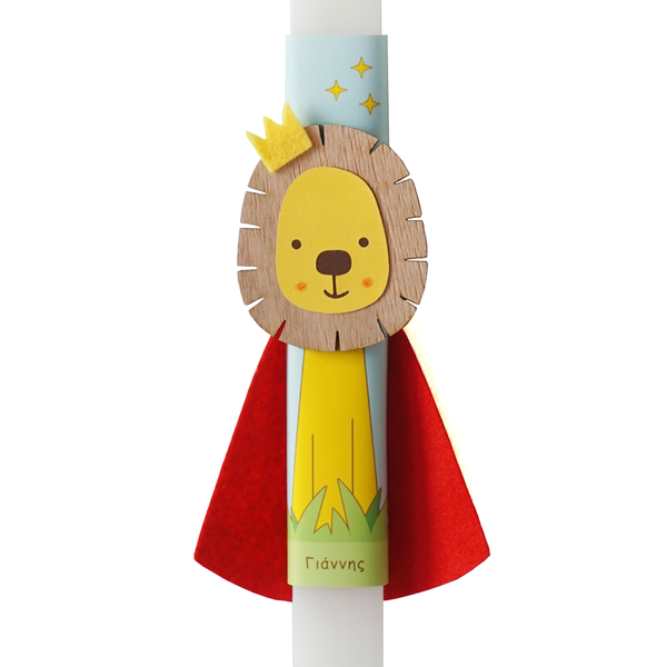 Pitsy Ricky | Πασχαλινή Λαμπάδα Λιοντάρι 30 εκ