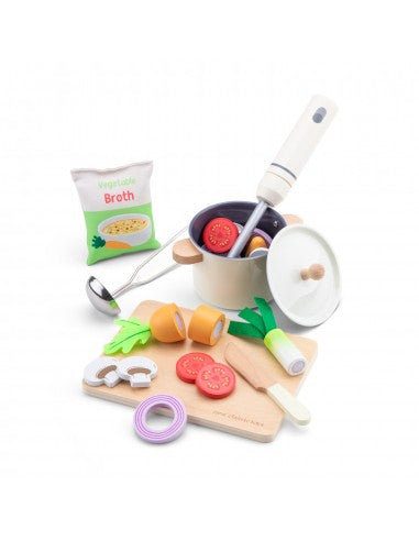 New Classic Toys | Play Food Soup Making Set