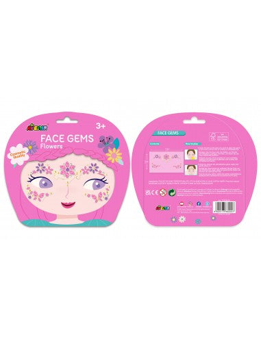 Avenir| Face Gems Flowers