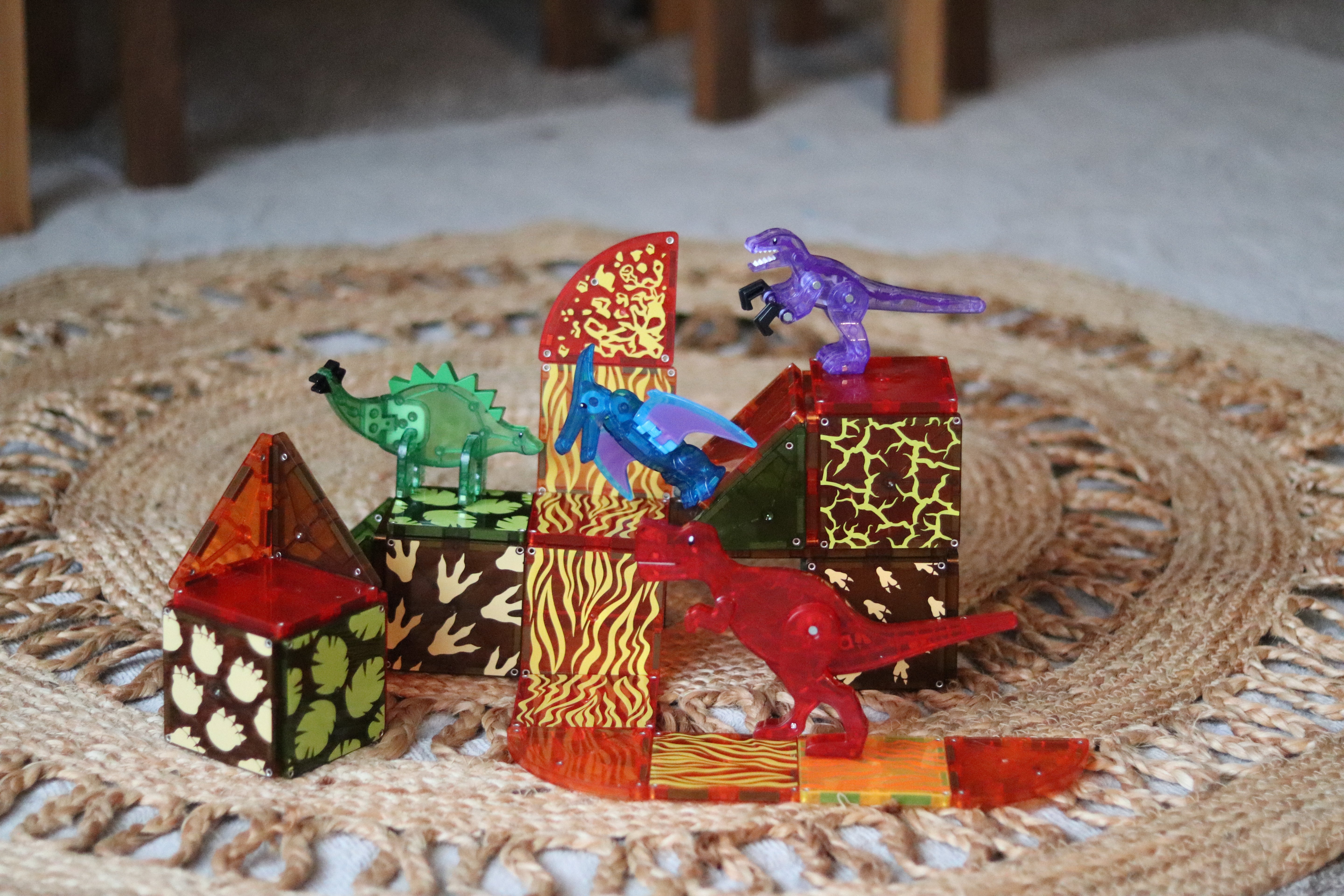 Magna-Tiles | Μαγνητικά Πλακίδια Dino World 40-Piece Set