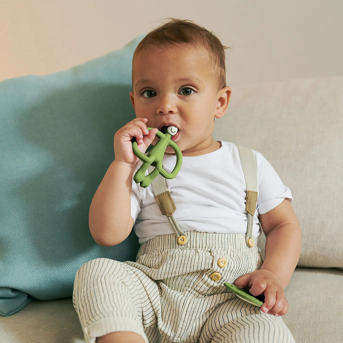 Matchstick Monkey | Teething starter set Olive