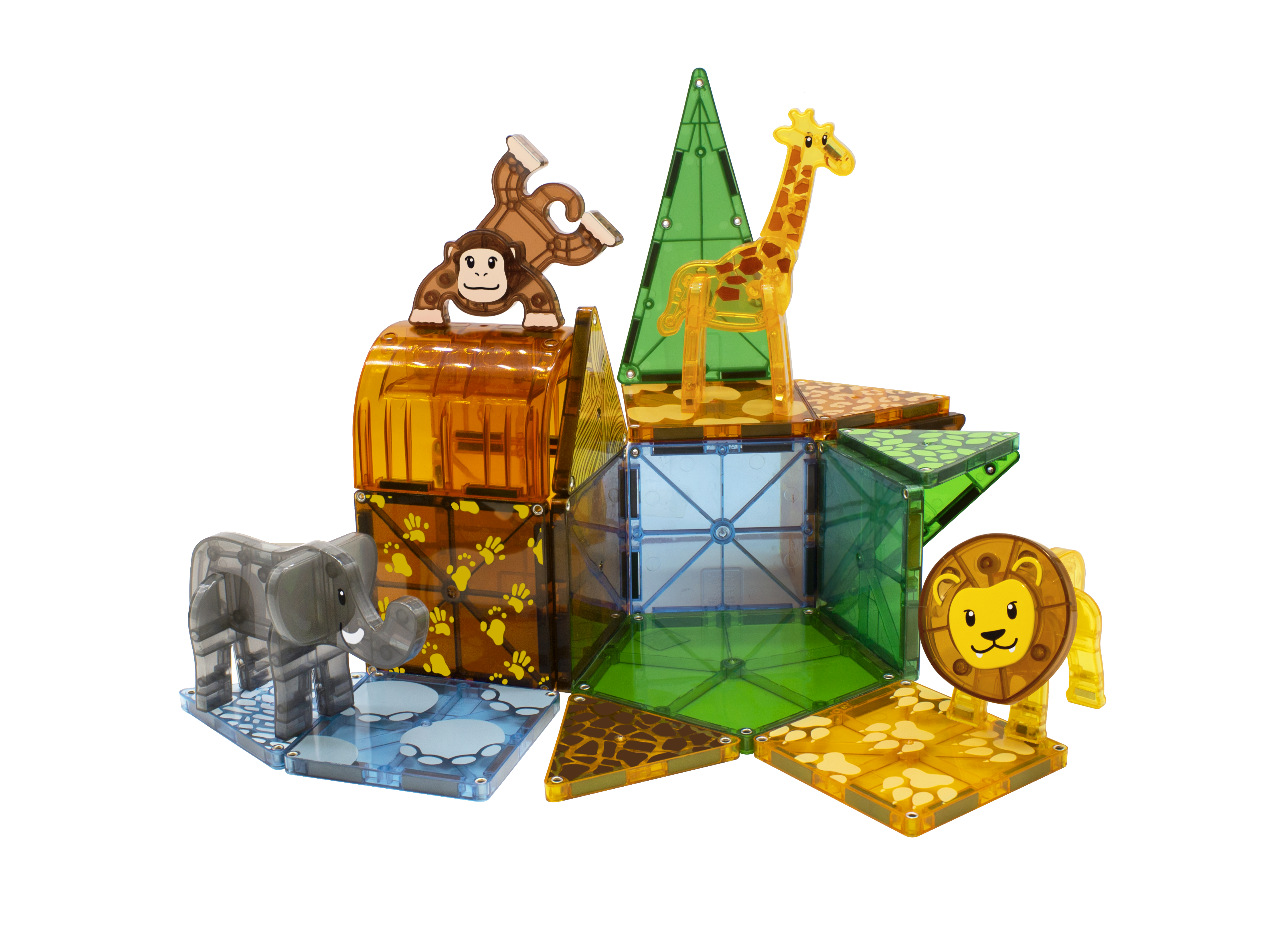 Magna-Tiles | Μαγνητικά Πλακίδια Safari Animals 25-Piece