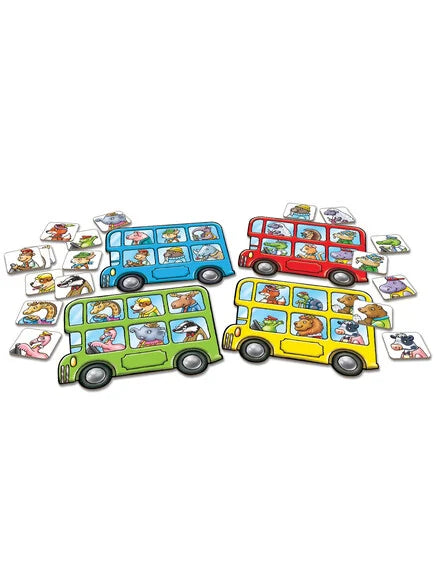 Orchard Toys |  Επιτραπέζιο Παιχνίδι "Λόττο-Μικρό Λεωφορείο" Mini Game Για Παιδιά 3-6 ετών