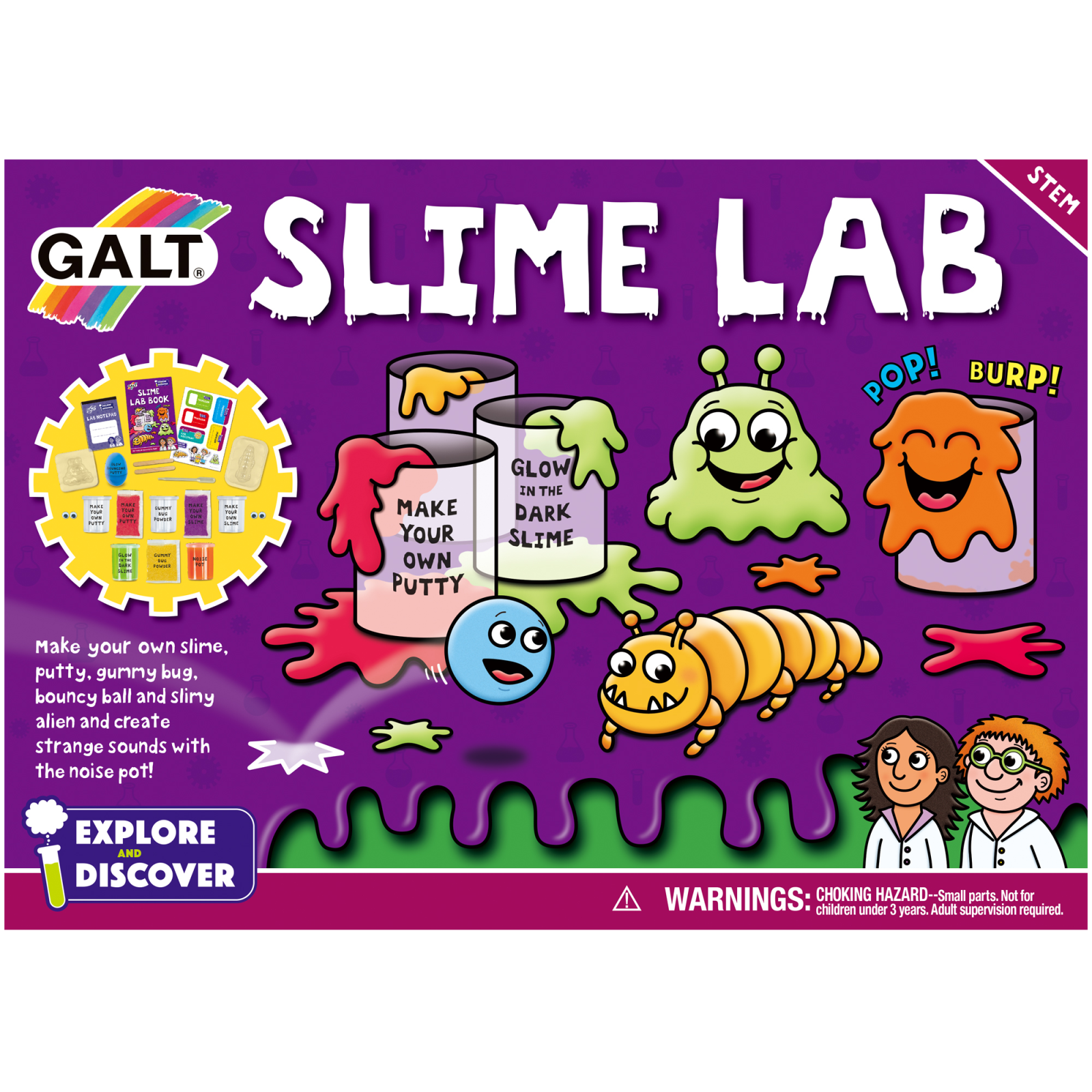 Galt  | Create and Discover - Slime Lab