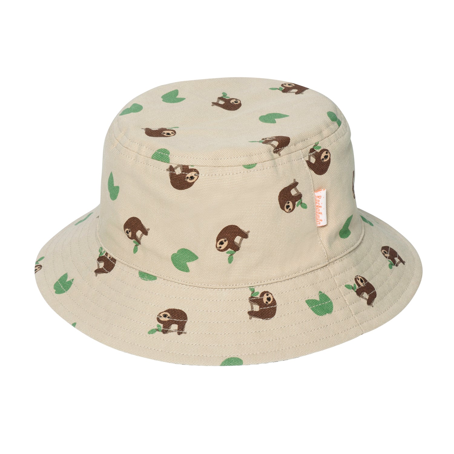 Rockahula | Sun Hat Sleepy Sloth Reversible Bucket Hat 3-6 Years