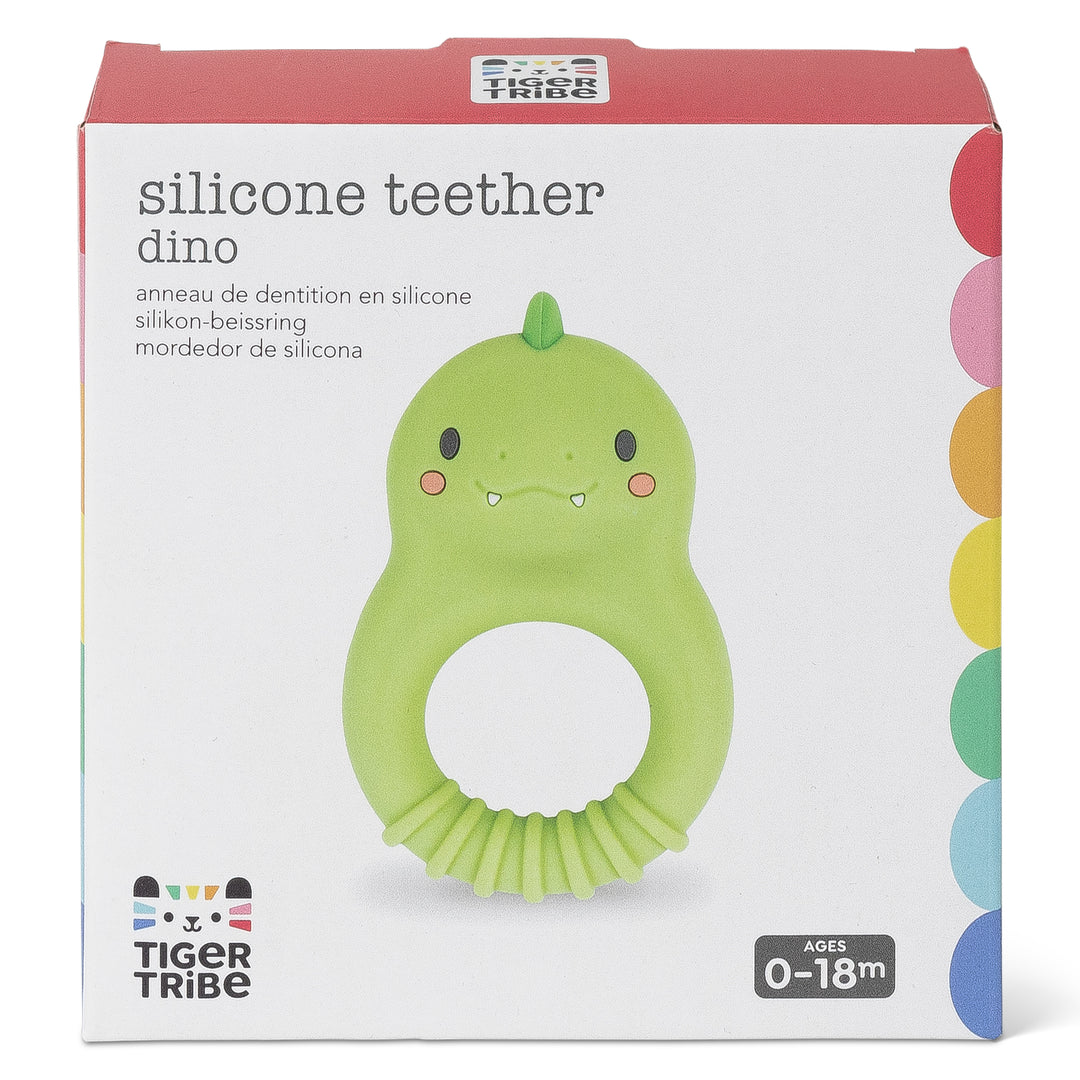 Tiger Tribe | Silicone Teether Dino 0-18μηνών