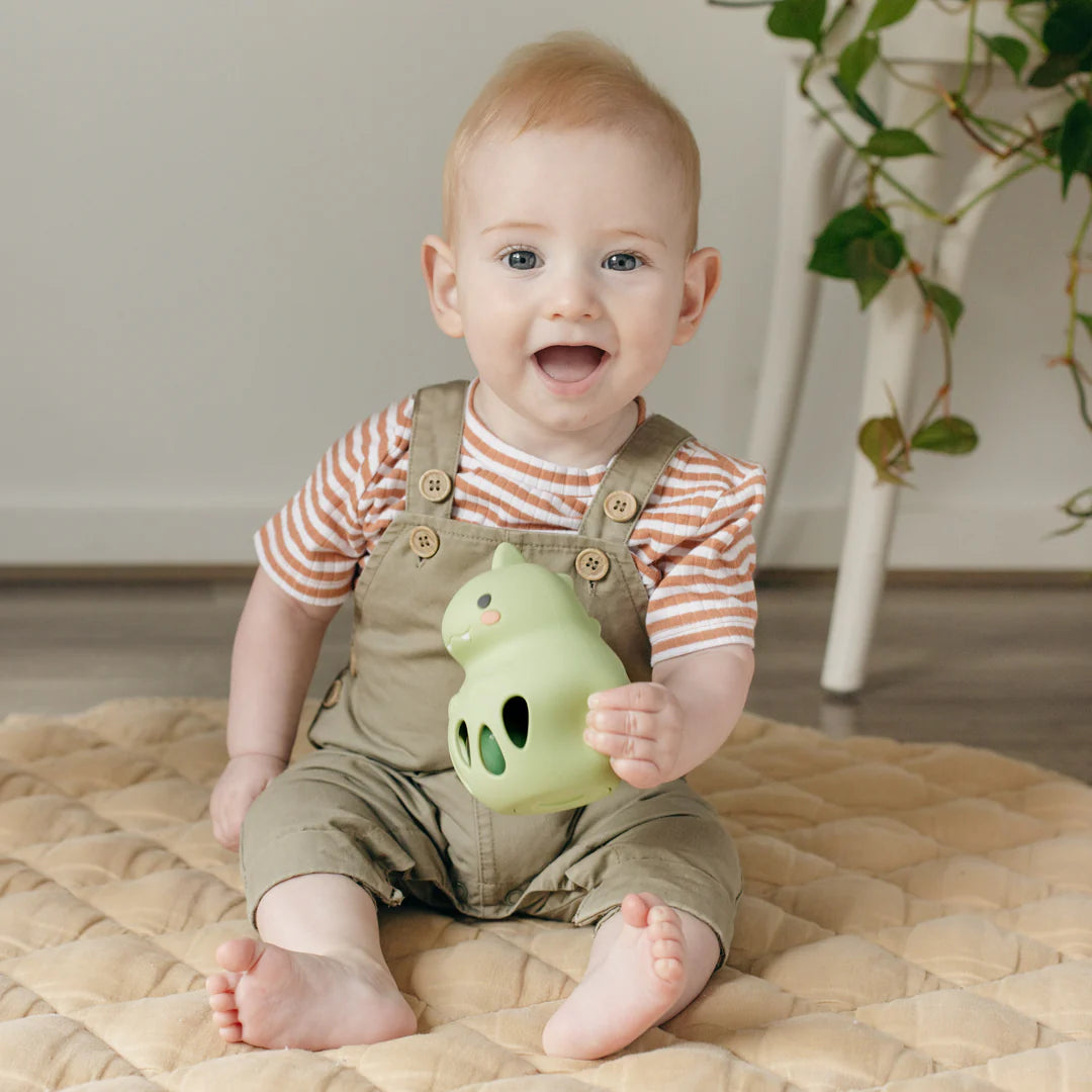 Tiger Tribe | Silicone Rattle Dino 0-24μηνών