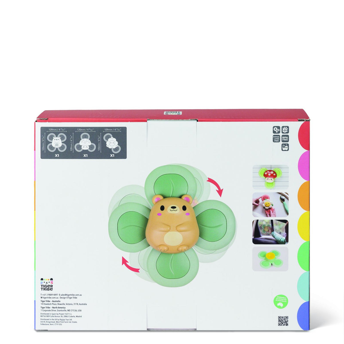 Tiger Tribe | Sensory Spinners Woodlands