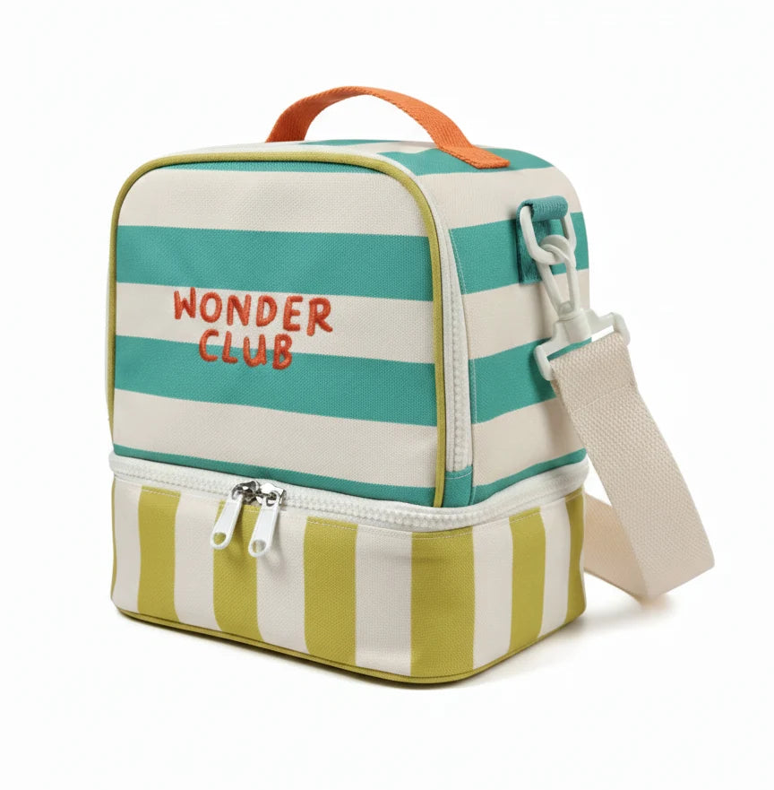 The Cotton Cloud | Lunchbag Large Moss