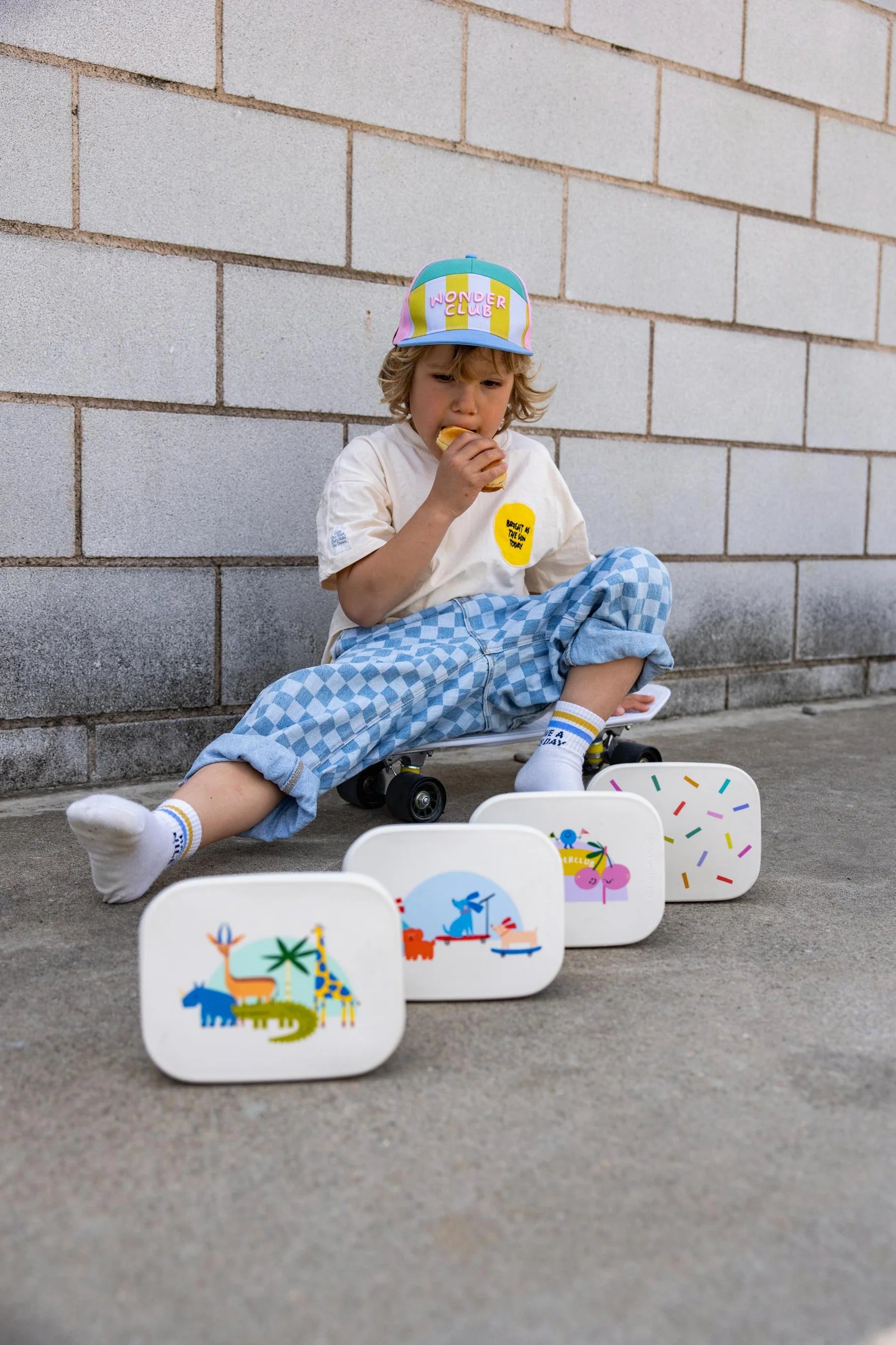 The Cotton Cloud | Stainless steel lunchbox with removable compartments Woof Gang