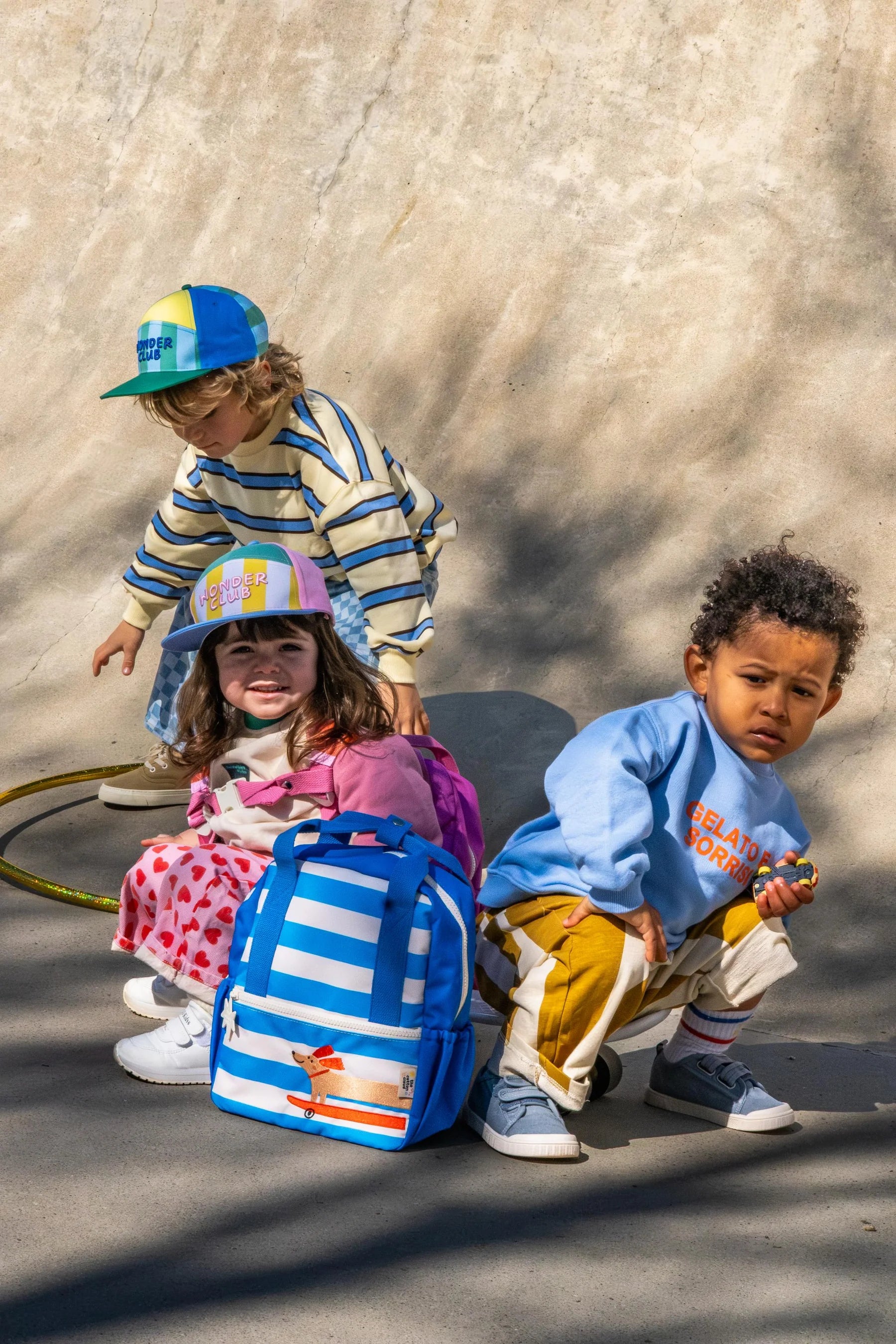 The Cotton Cloud | Backpack Woof Gang