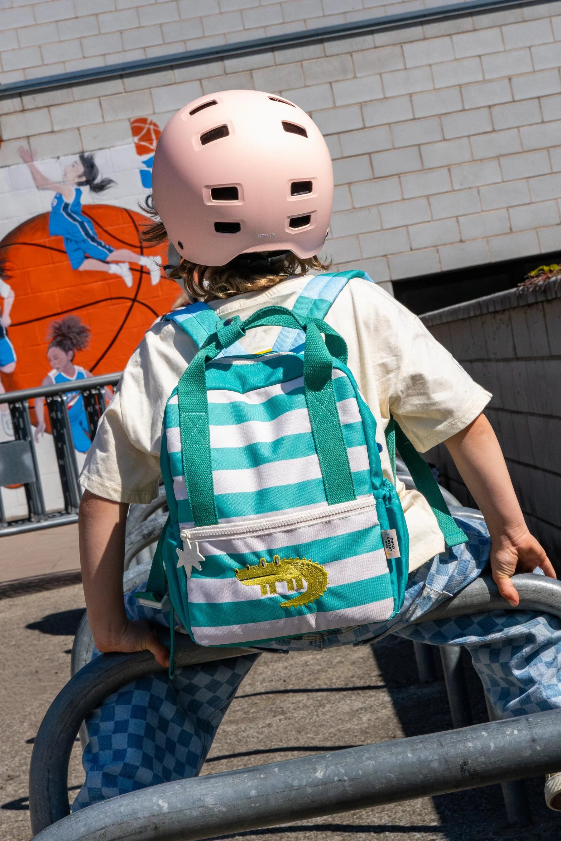 The Cotton Cloud | Backpack Croc Rock