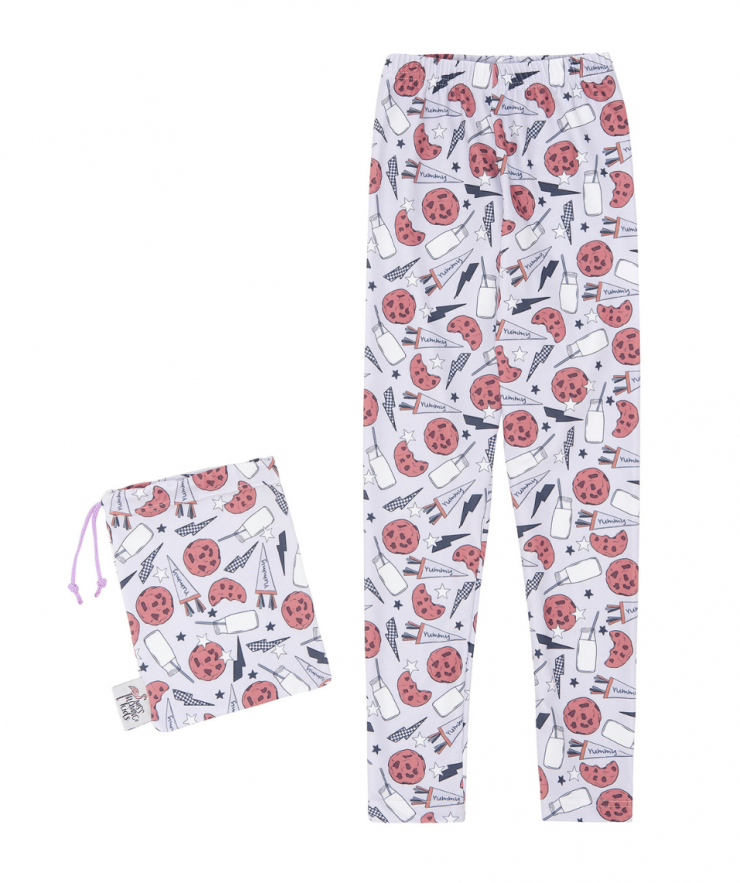 Miss Flamingo | Yummy Milk & Cookies Leggings