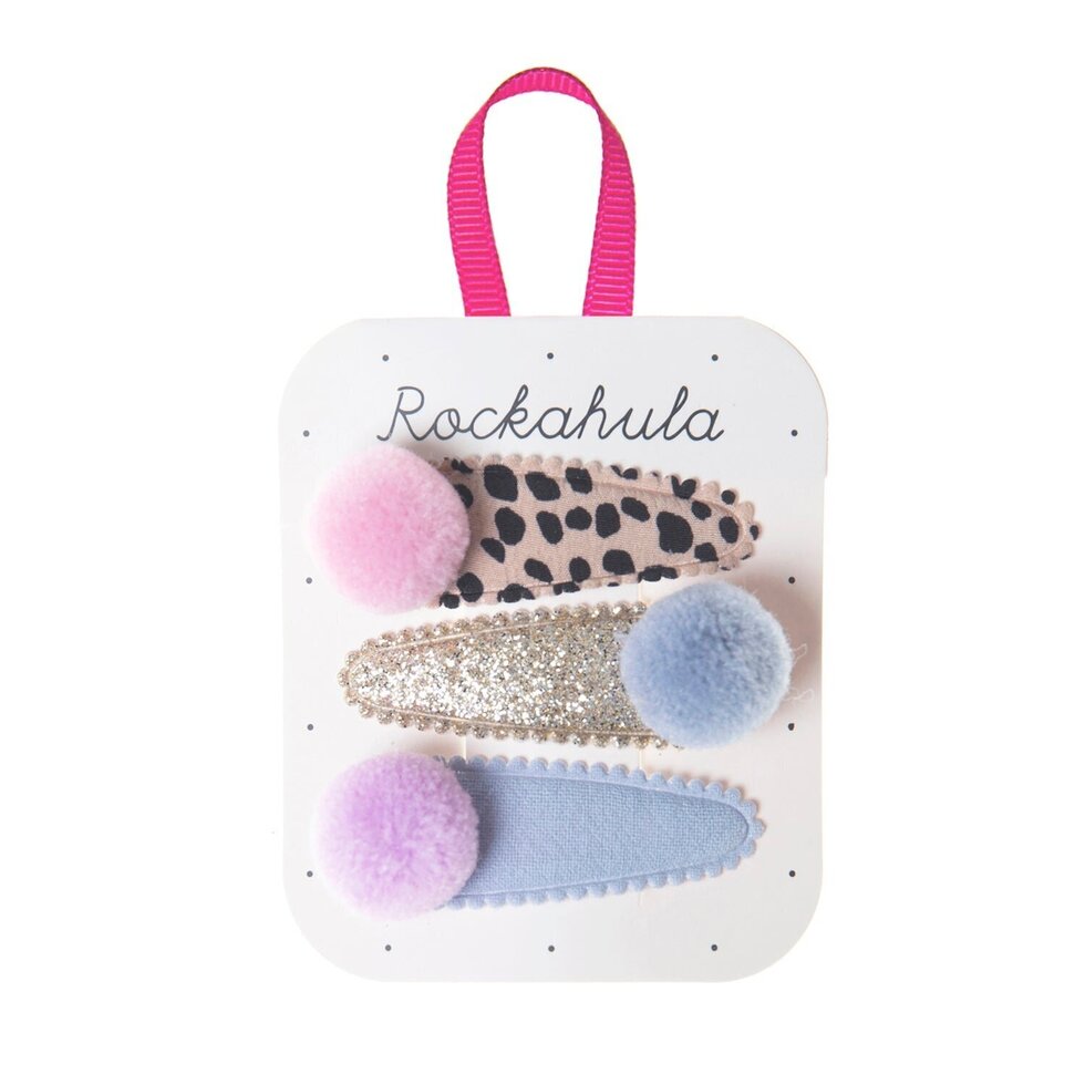 Rockahula | Leopard Pom Pom Clips