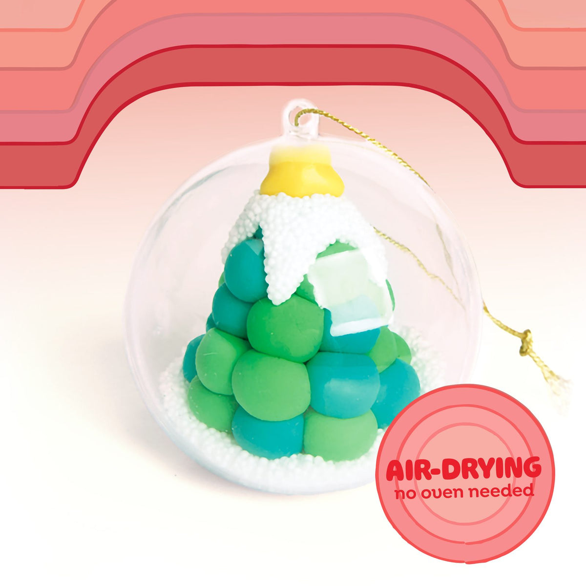 Tiger Tribe | Clay Craft – Snowman and Tree