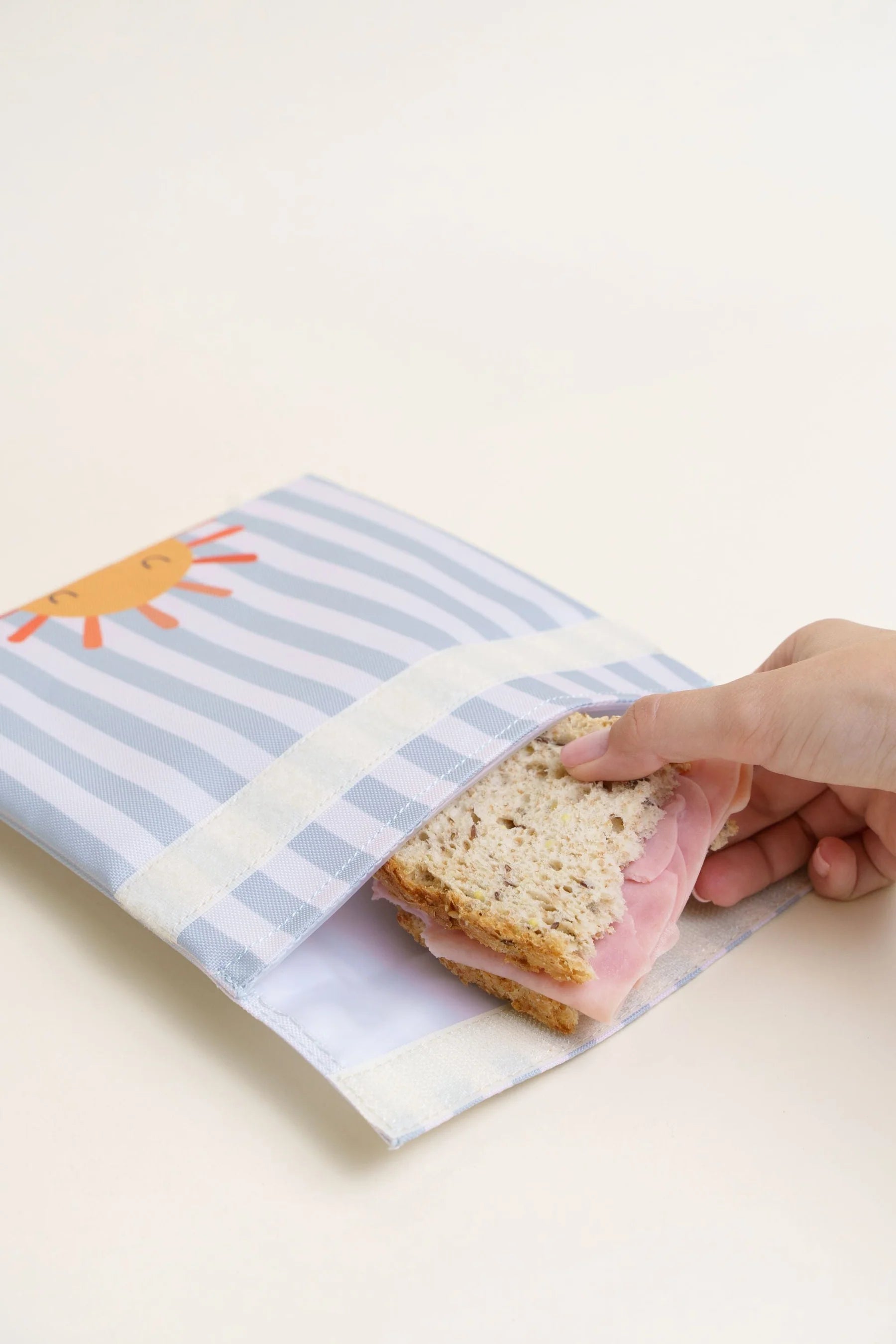 The Cotton Cloud | Sandwich Bag Croc Rock