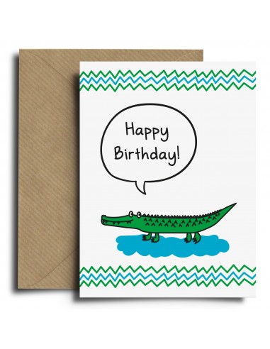 Speard The Magic Ευχετήρια Birthday Crocodile