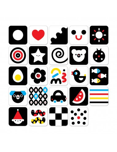 Banana Panda | High Contrast Baby Cards 0M+ 3M+