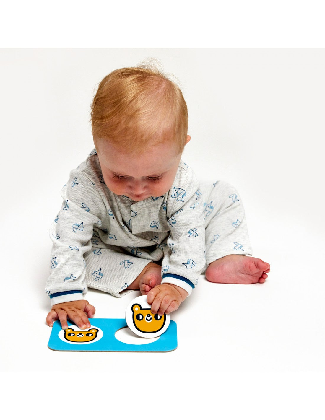 Banana Panda | High Contrast Match The Twins Puzzles 12m+