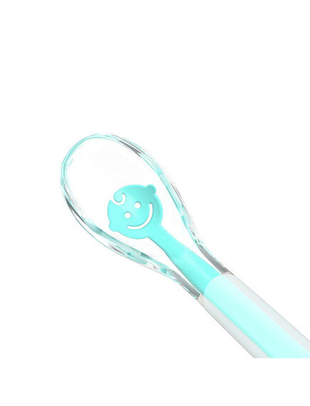 Baby Ono |  Κουτάλι μαλακό σιλικόνης "Baby's smile" - Μπλέ