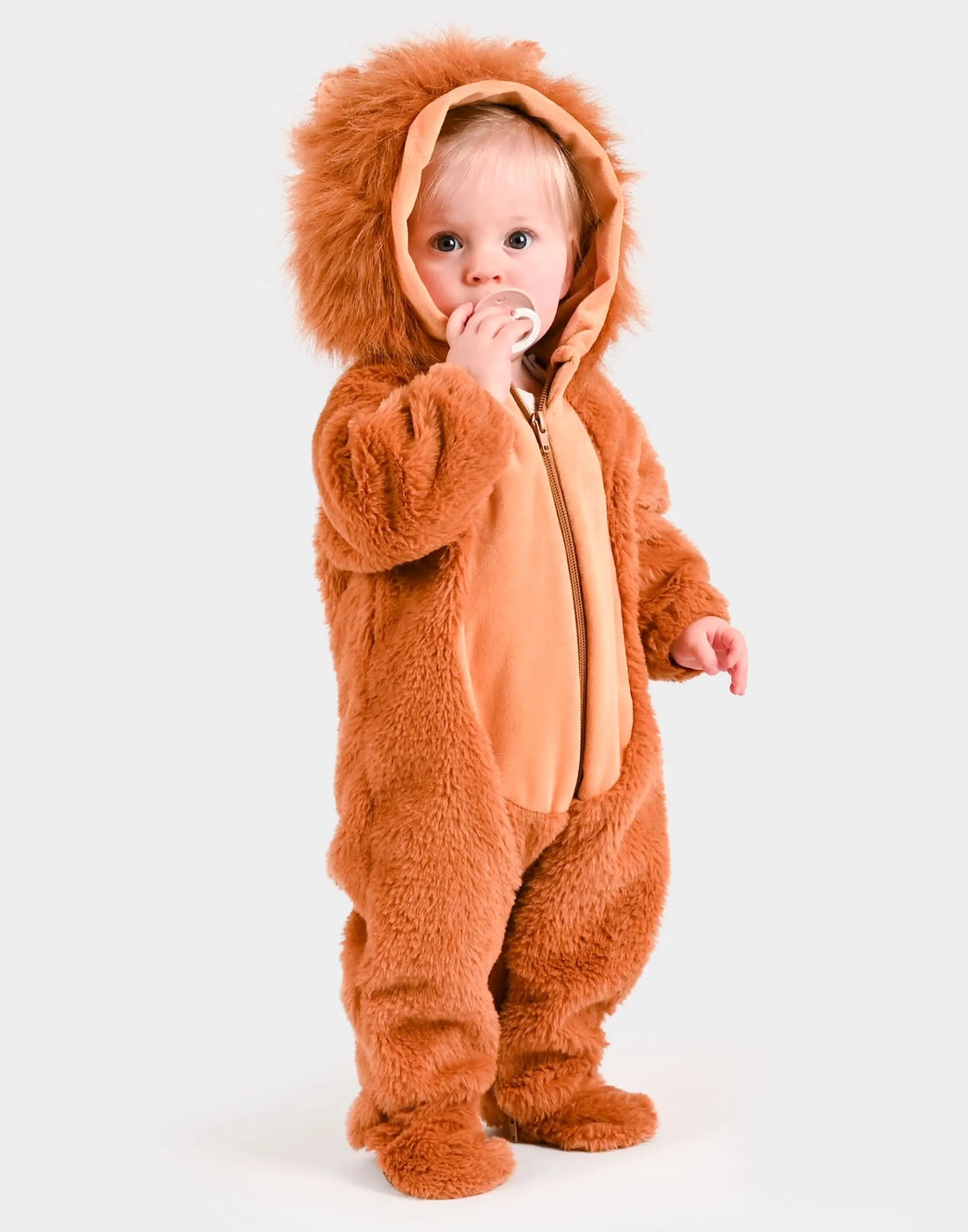 Den Goda Fen | Βρεφική Στολή Λιονταράκι, Jumpsuit lion bebe 6-12 μηνών