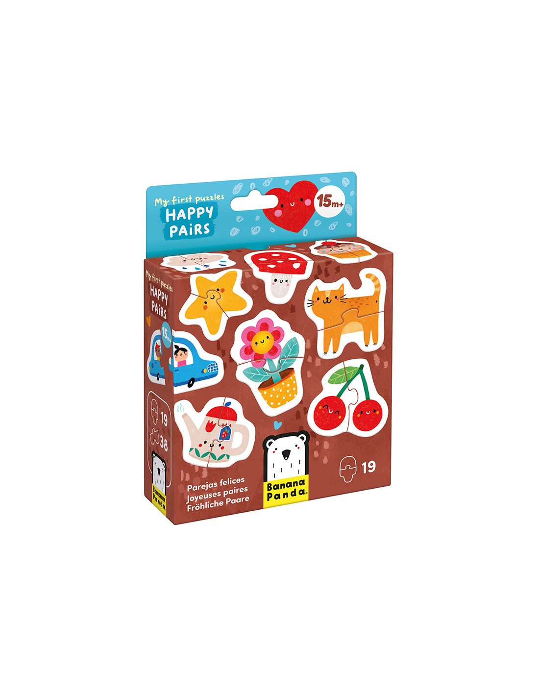 Banana Panda | My First Puzzle Happy Pairs 15 months+