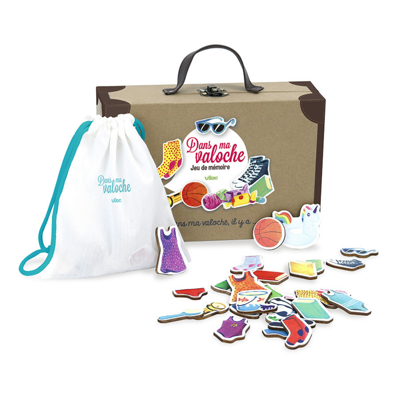 Vilac | Επιτραπέζιο Παιχνίδι Μέσα στη Βαλίτσα μου