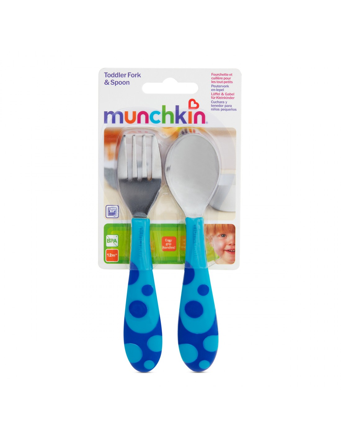 Munchkin |  Toddler Fork and Spoon Set