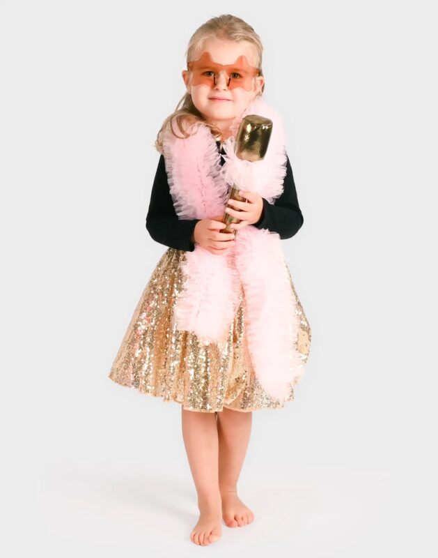 Den Goda Fen | Tutu disco gold set 4 pcs