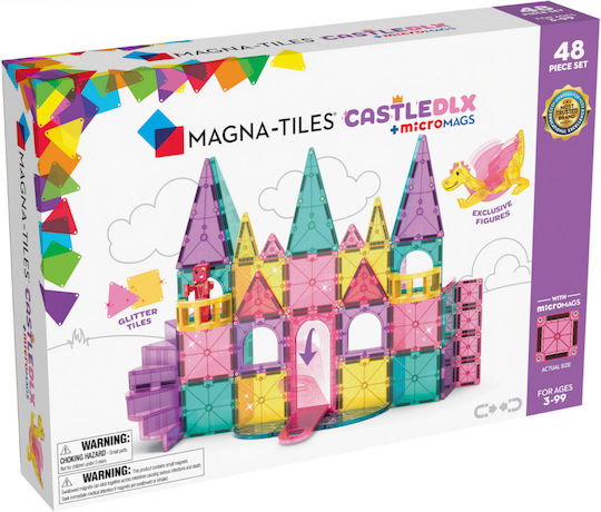 Magna-Tiles | Μαγνητικά Πλακίδια Castle DLX 48 Set