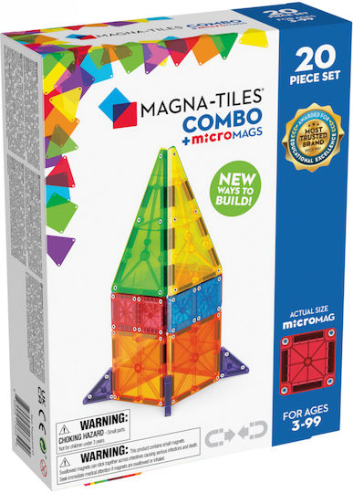 Magna-Tiles | Μαγνητικά Πλακίδια Combo 20 set