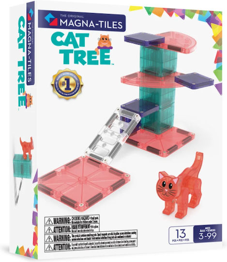 Magna-Tiles | Μαγνητικά Πλακίδια Cat Tree 13 Set