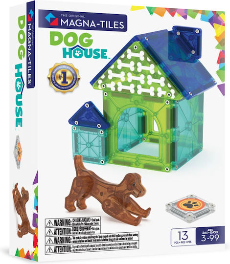 Magna-Tiles | Μαγνητικά Πλακίδια Dog House 13 set